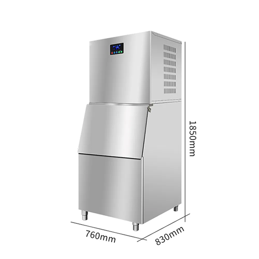 Top Sell Wholesale Price 28~1000kg 500kg 1 Ton Square Full Cube Ice Machine Ice Cube Maker Machine Ice Making Machine with CE