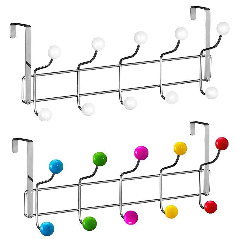 Wholesale Modern Metal Wire Hooks for Hanging Colors Hooks Chrome Plated Over The Door Hook Hanger