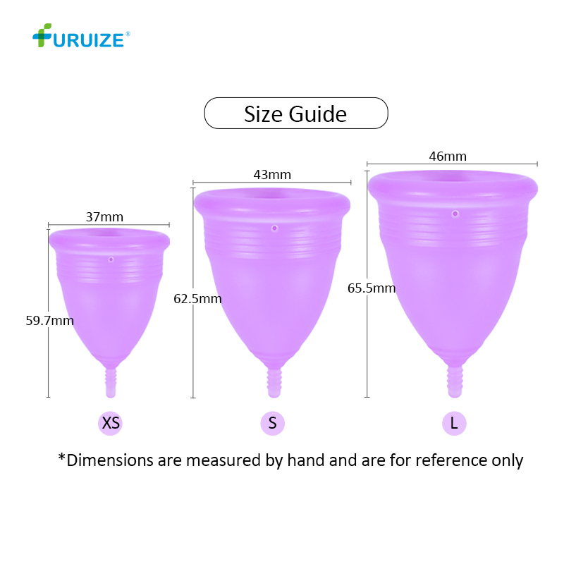 Free Sample Healthcare Comfortable Cute Period Menstrual Cup 100% Medical Silicone Copa Menstrual Coletor Menstrual