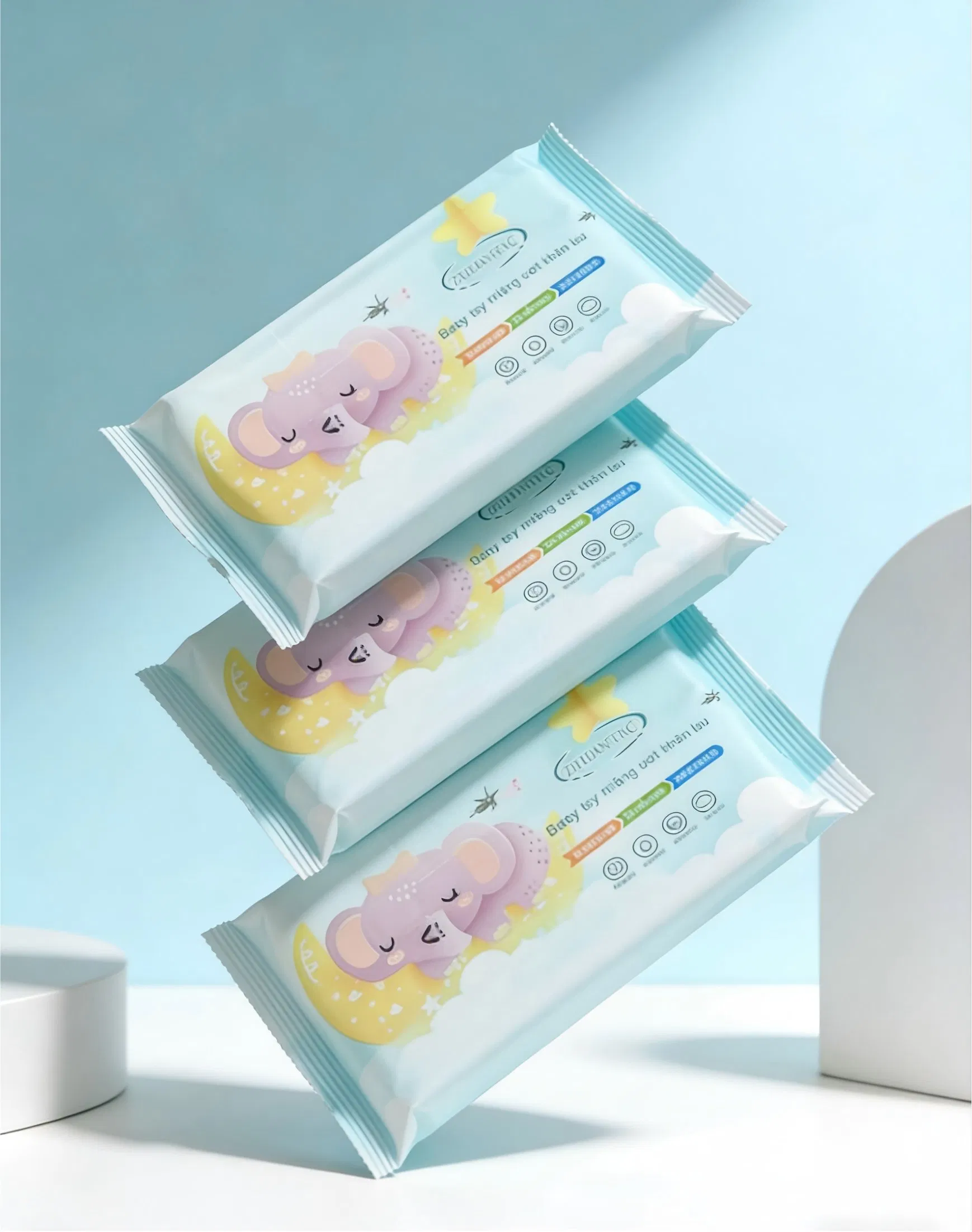 Premium Biodegradable Wet Wipes for Gentle Skin Care