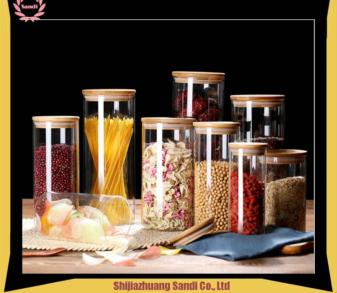 Стеклянные банки для хранения чая и сухофруктов