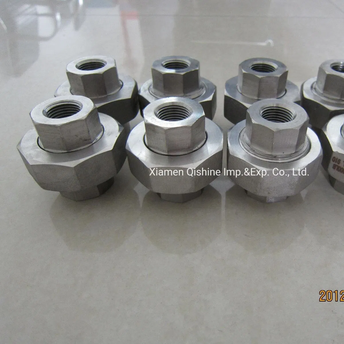 Forged High Pressure Service Union 1/2" 6000lb A182 F316L NPT Pipe Fitting