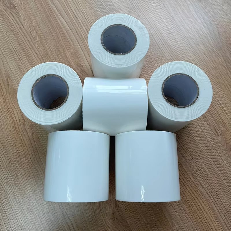 10cm/5cm Wide Shrink Wrap Repaire Tapes White Color