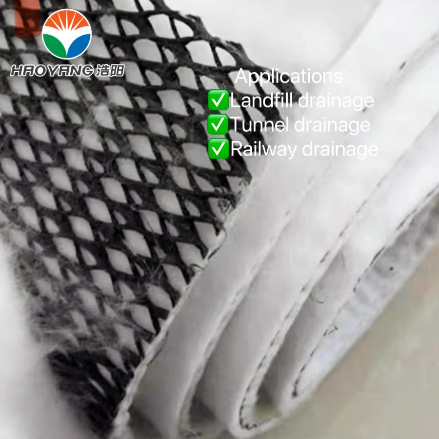HDPE 6m Width Composite Geonet for Railway Drainage