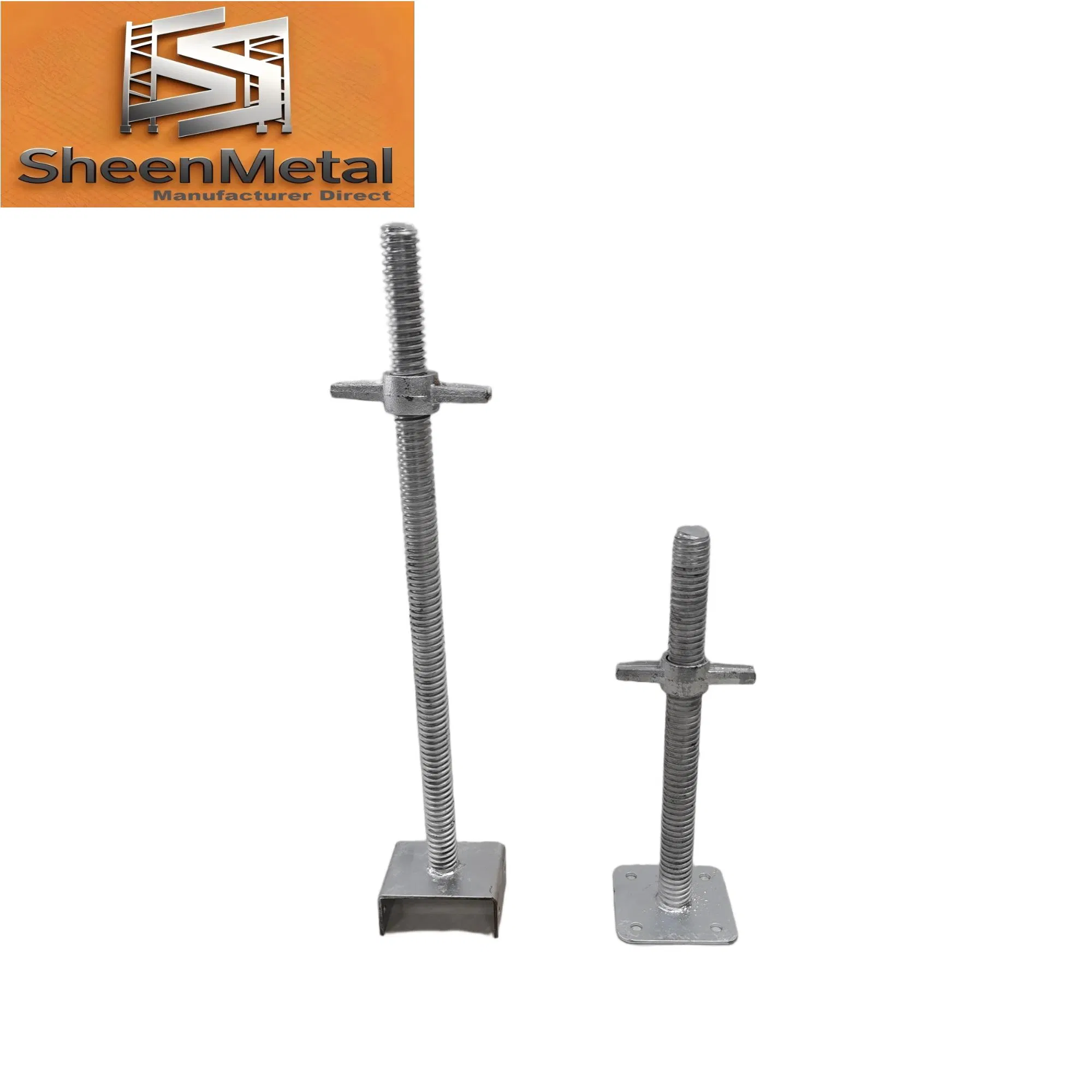 Galvanized Scaffolding Accessories Screw U Head Jack Scaffolding Jack Base