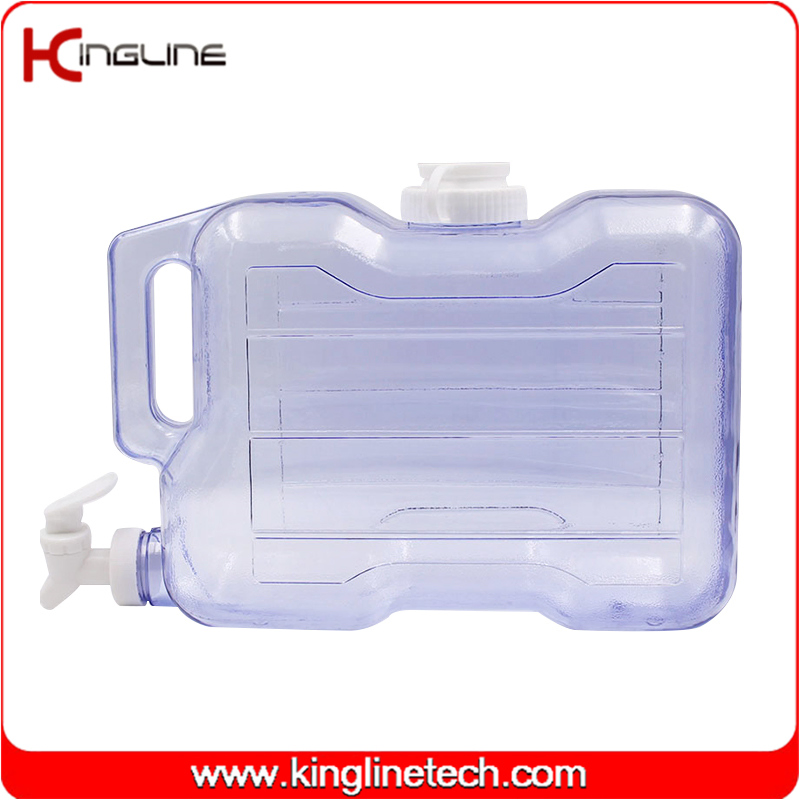 BPA free 1.5 gallon rectangle plastic freezer water jug