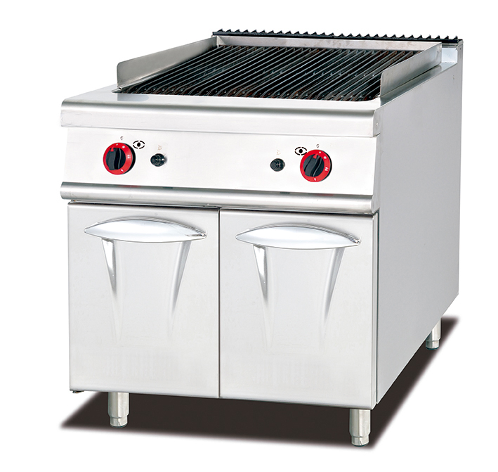 Commercial Gas 6-Burner Range with Oven & Gas Stove (GH-997A)