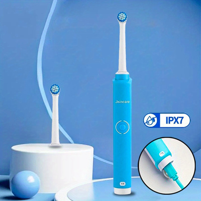 Portable Adult High Frequency Battery Operated Electric Sonic Toothbrush