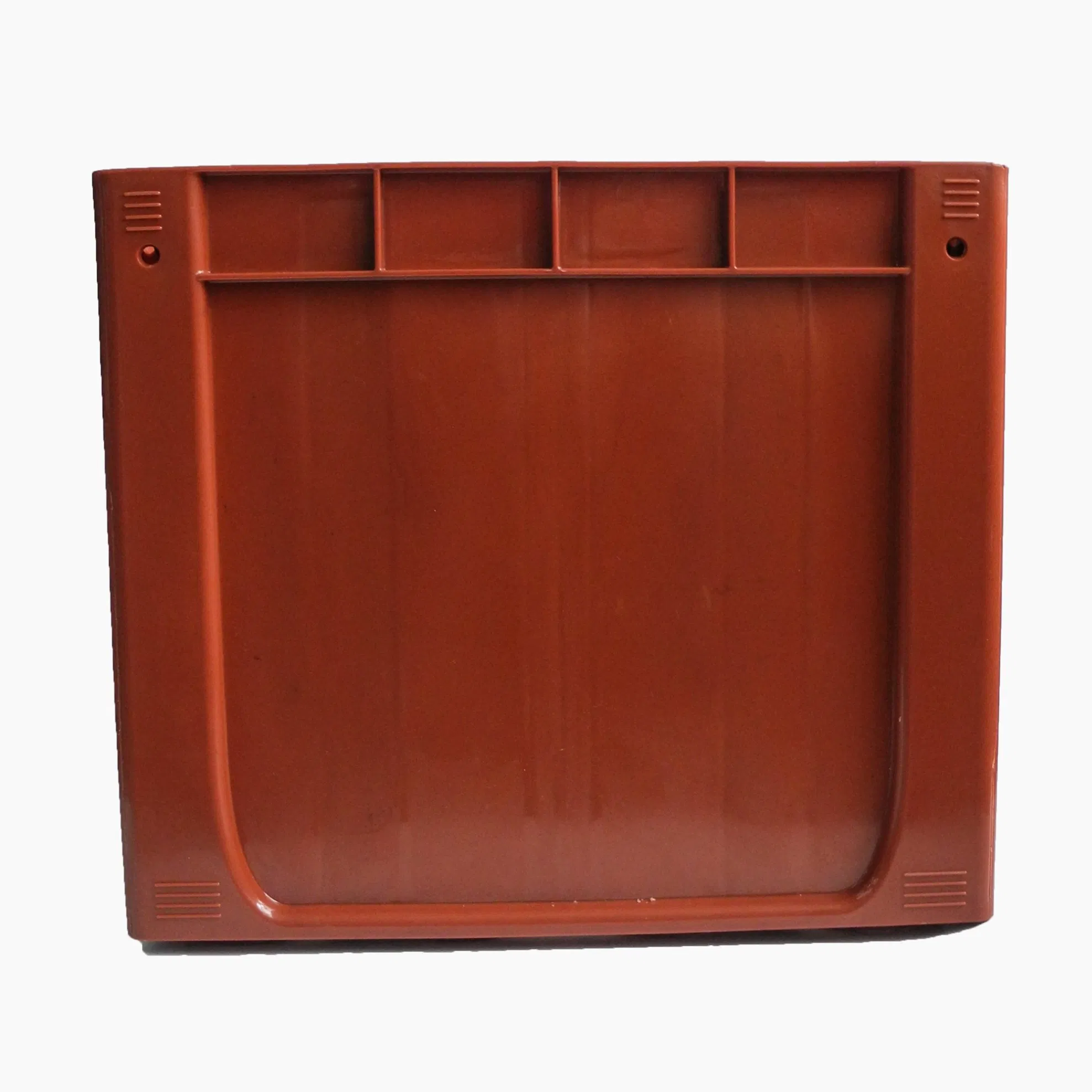 Customized Logo Printed Plastic Beer and Wine Carrying Case 24 Bottles with Plastic Partition Board Transport Protective Case