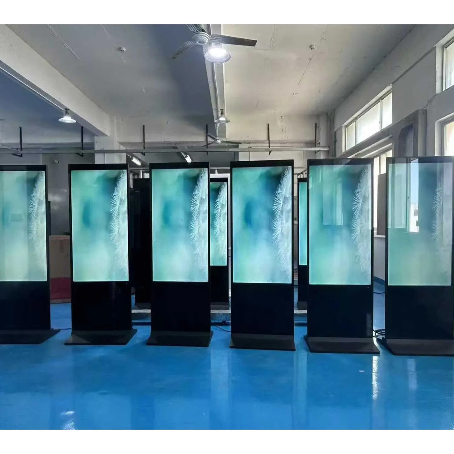 OEM 450nits Brightness4K Touch Screen Kiosk with Digital Signage 49inch indoor Display