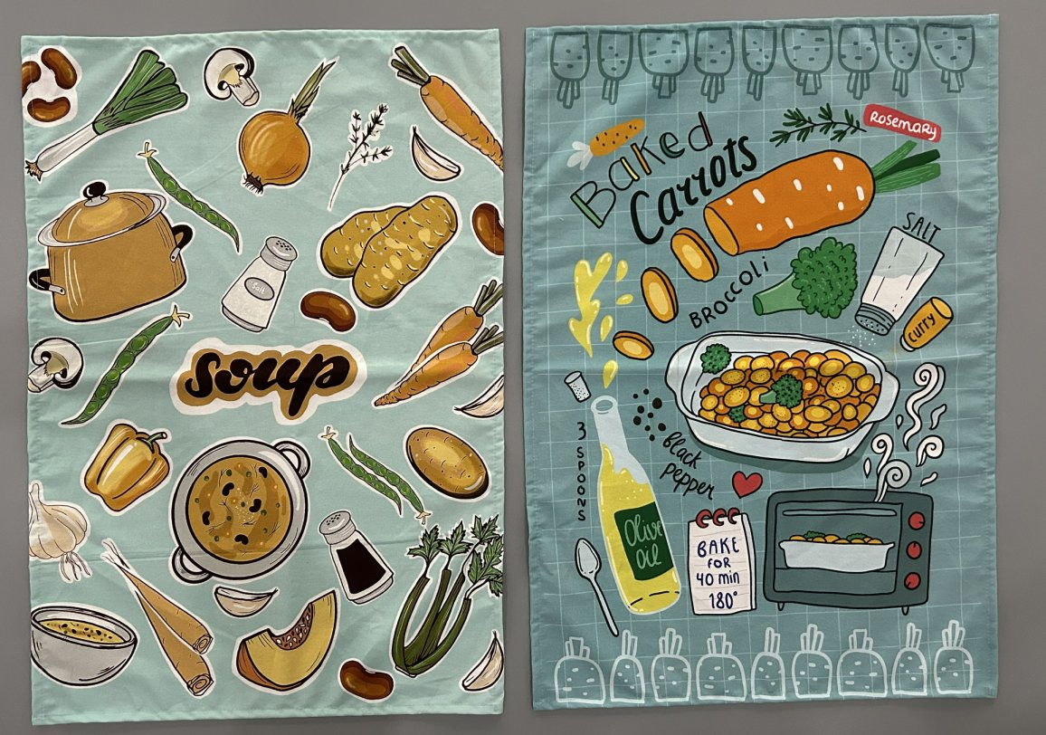 Hot Cotton Printed T Kitchen Tea Towels