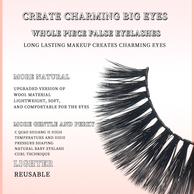 Premium Vegan False Eyelashes for Effortless Everyday Glam