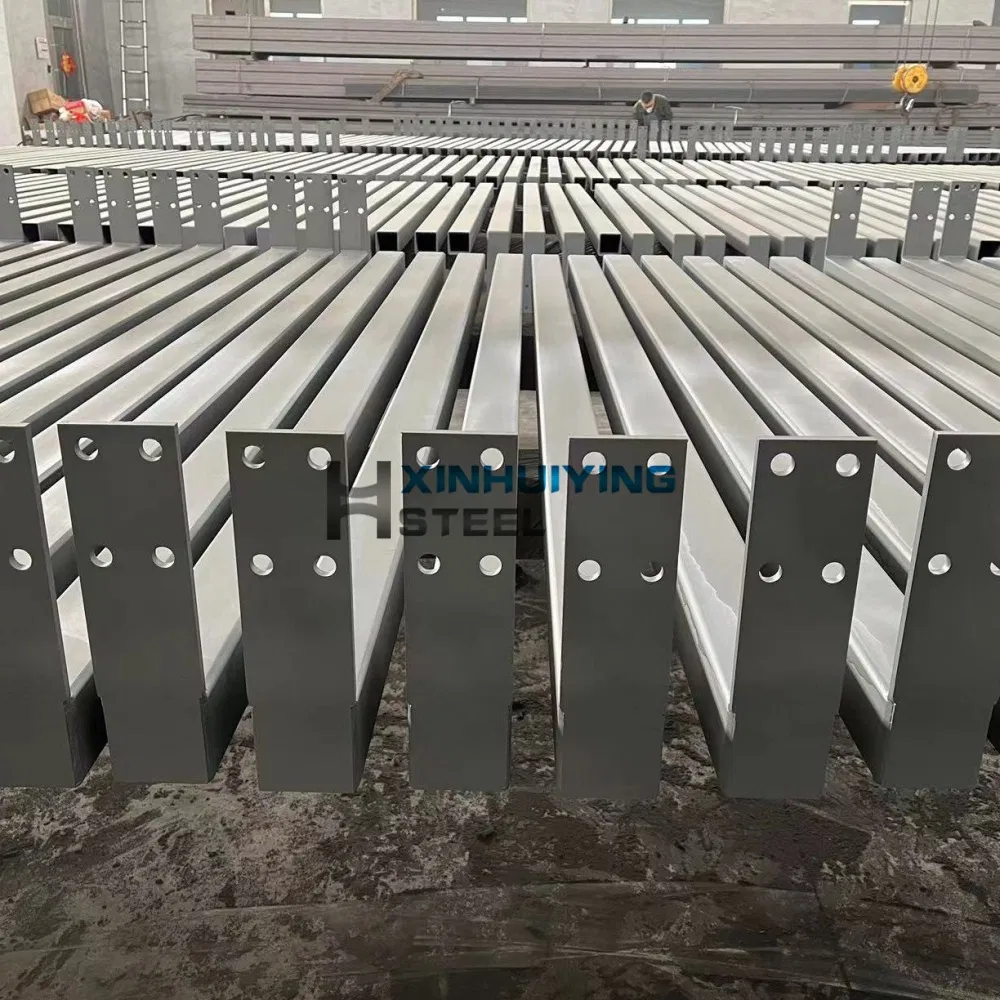Fabricated Steel Post Square Tube for Heavy Duty Support Customizable Sizes