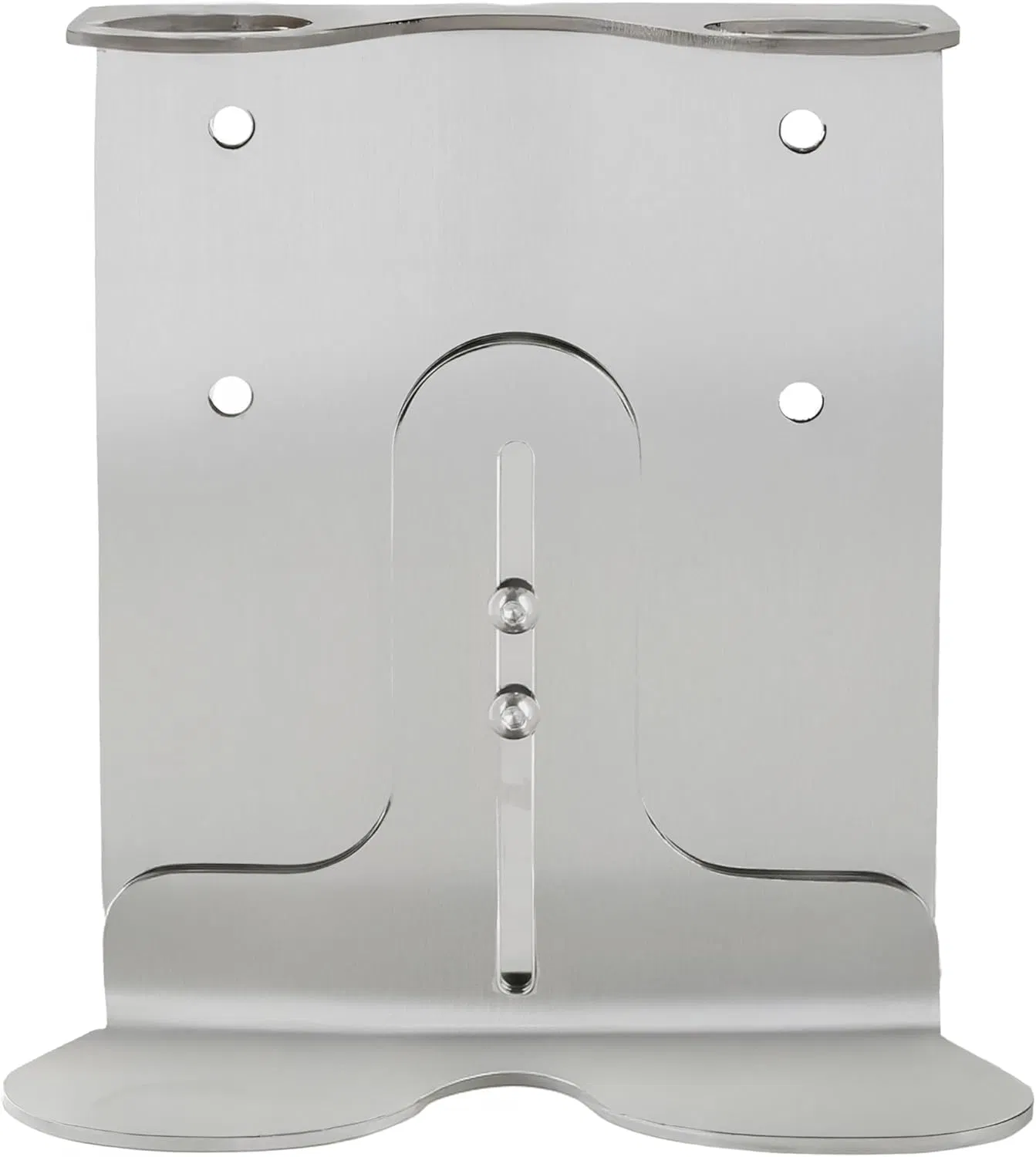 Настенный держатель для бутылочек, черный, нержавеющая сталь