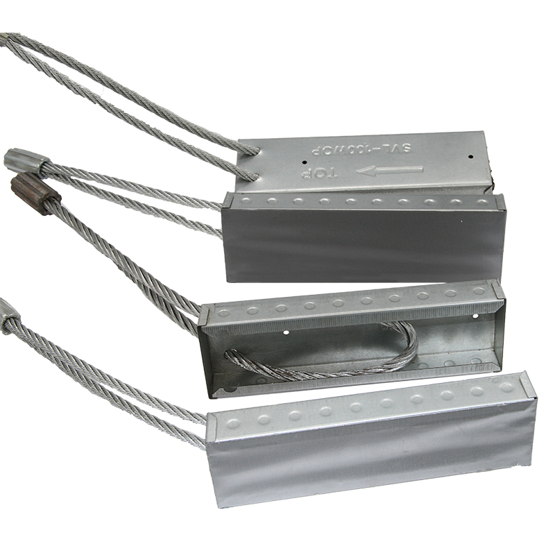 60mm 80mm 100mm 120mm Construction Connection Box Single Wire Rope Loop Box