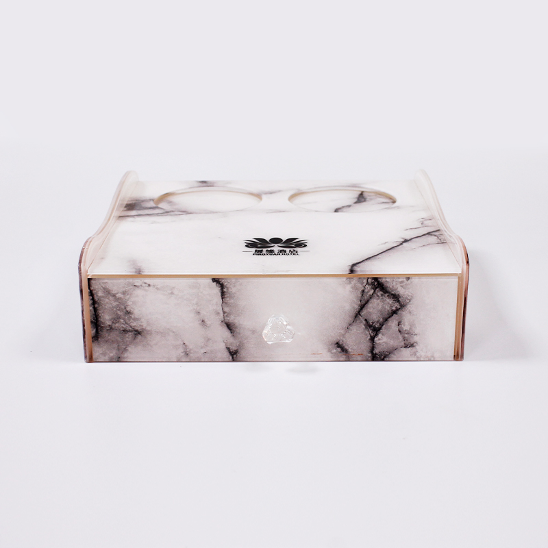 Hotel Hotel Bathroom Toothpaste Combing Storage Products High-Grade Plexiglass Acrylic Toothbrush Box