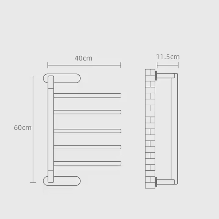 Bathroom Ladder Towel Rack Warmer