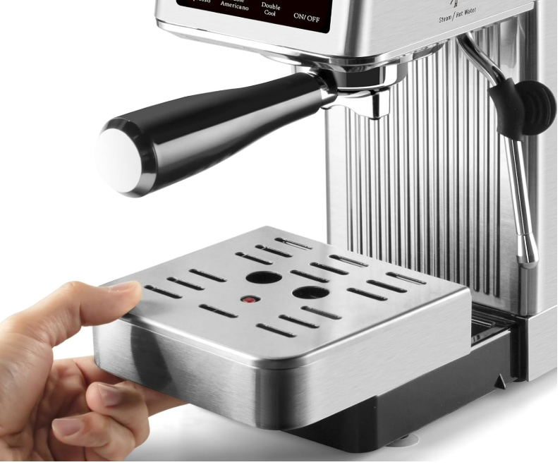 Premium Italian Coffee Maker with Color Touchscreen for Home Use