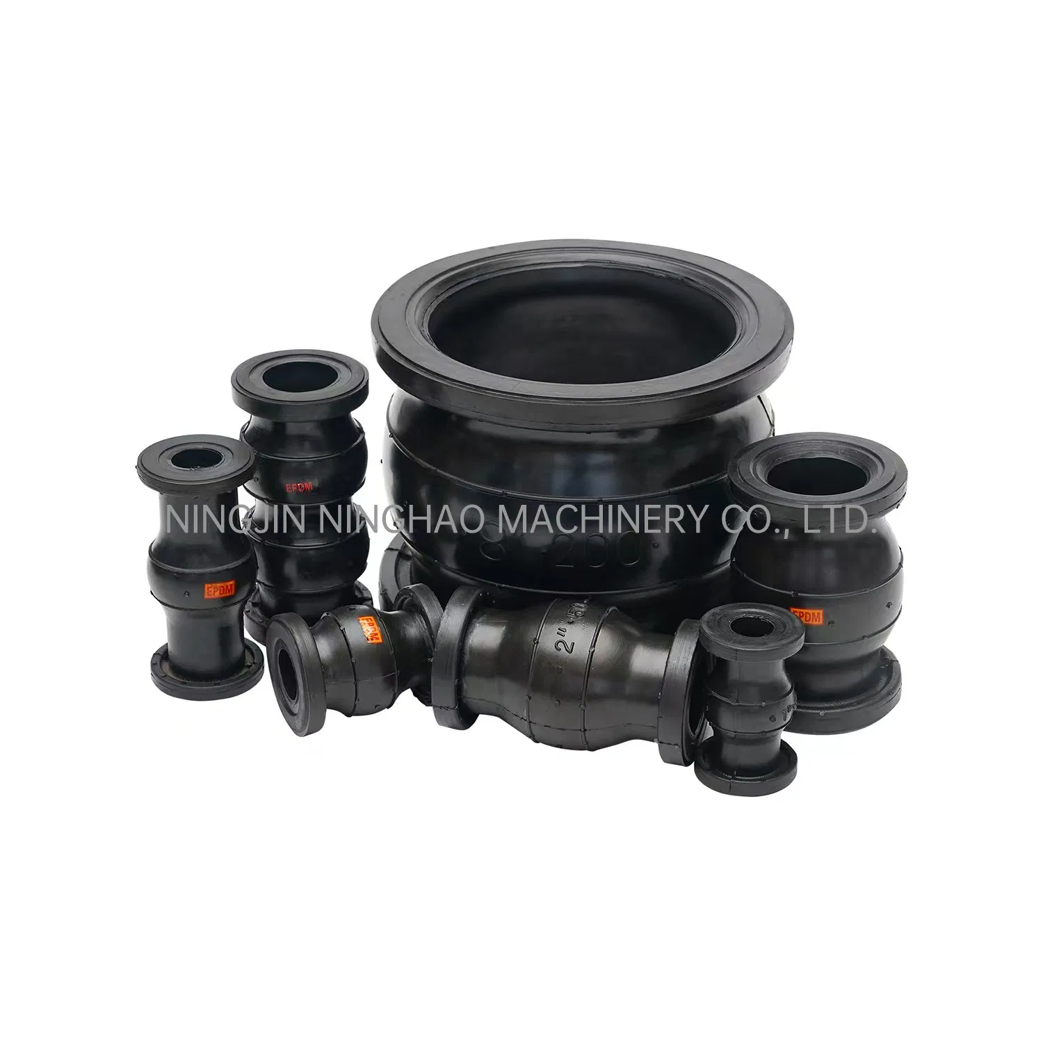 Stainless Steel Flanged Union Connection Flexible Rubber Expansion Joints for Pipes