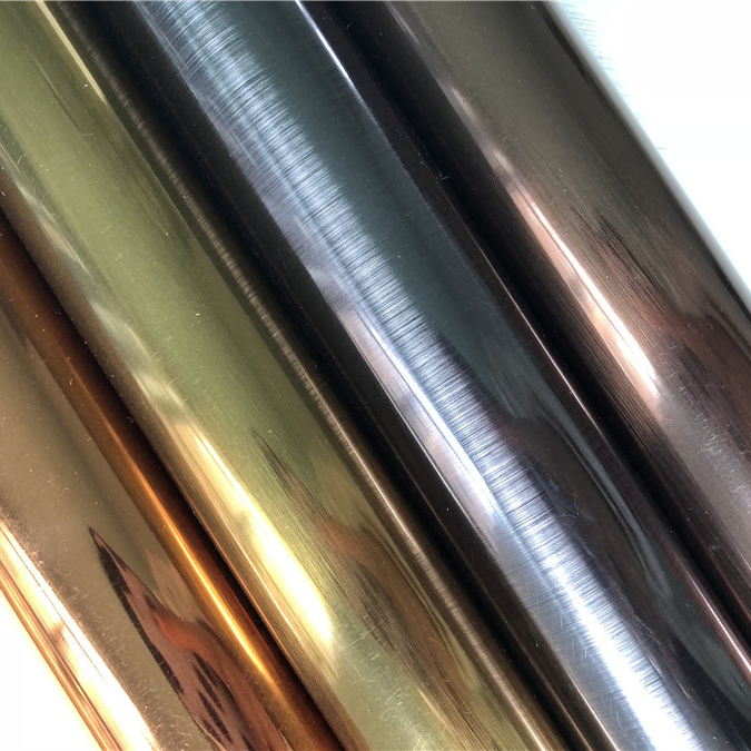 Huichuang Decorative Material PVC Film with Metallic Color Cabinet Boards