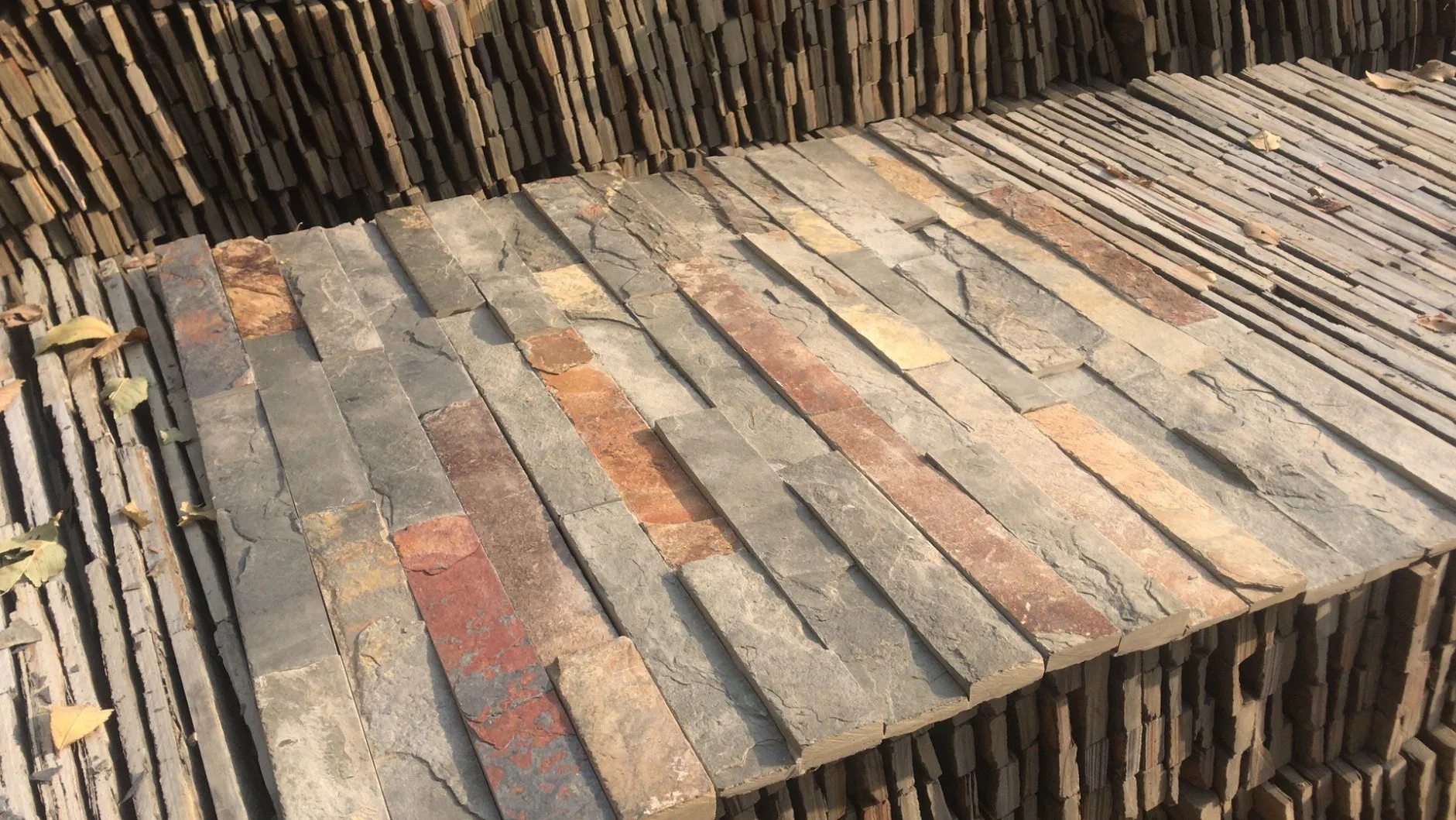 Home Decor House Exterior Natural Marble Slate Wall Panels Cladding Culture Stone