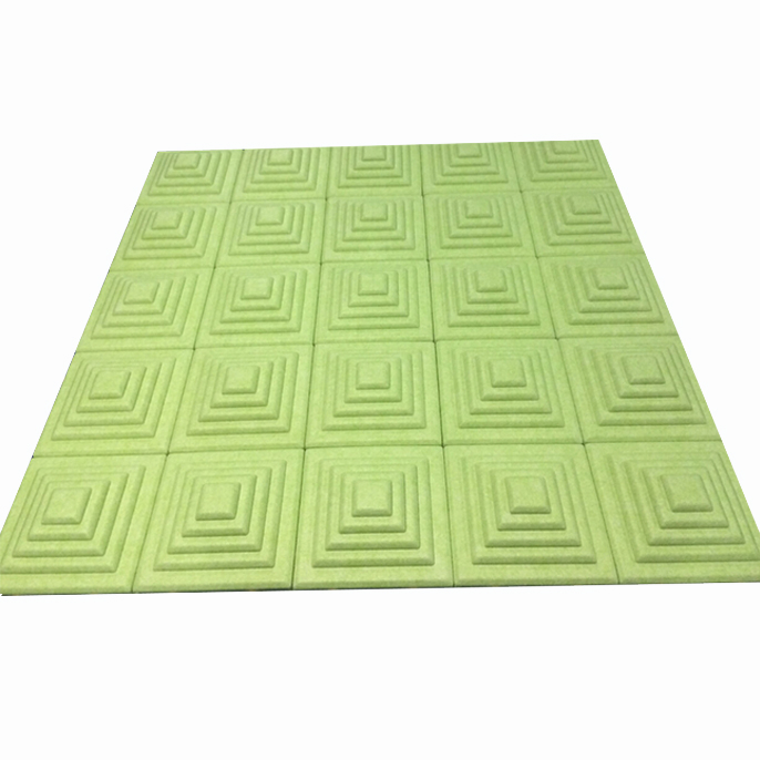 Polyester Fiber 3D Soundproofing Acoustic Panel From Kingkus