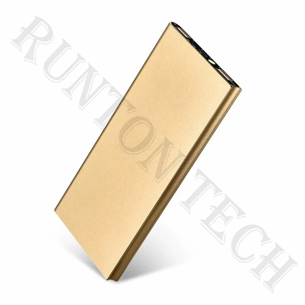 Rt-U13 Cheapest Ultra Slim Book Style Metal Power Bank Charger