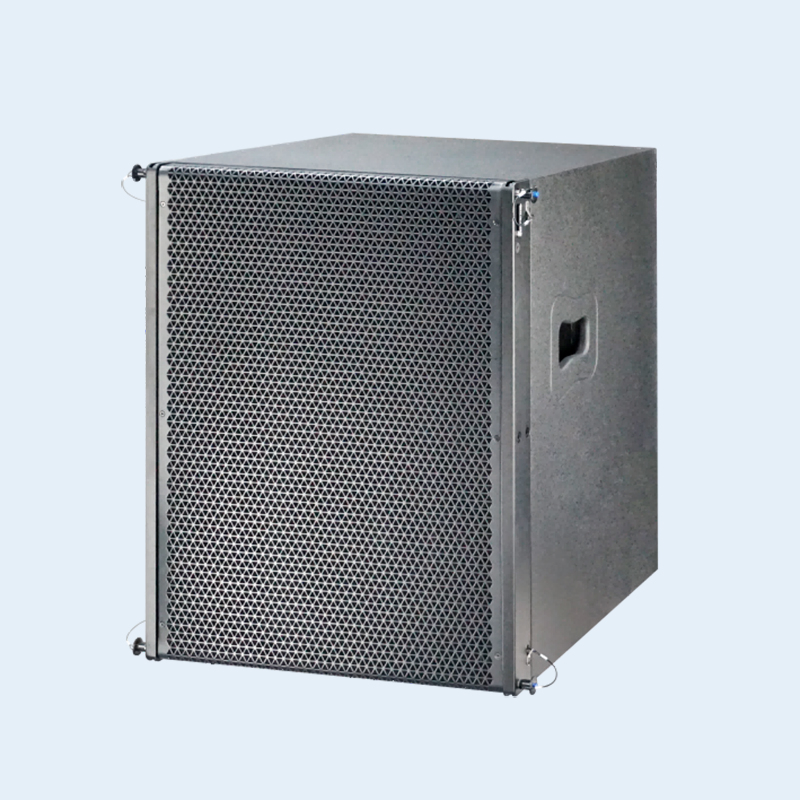 Compact Line Array Speaker with 80W Power and High-Quality Monitor