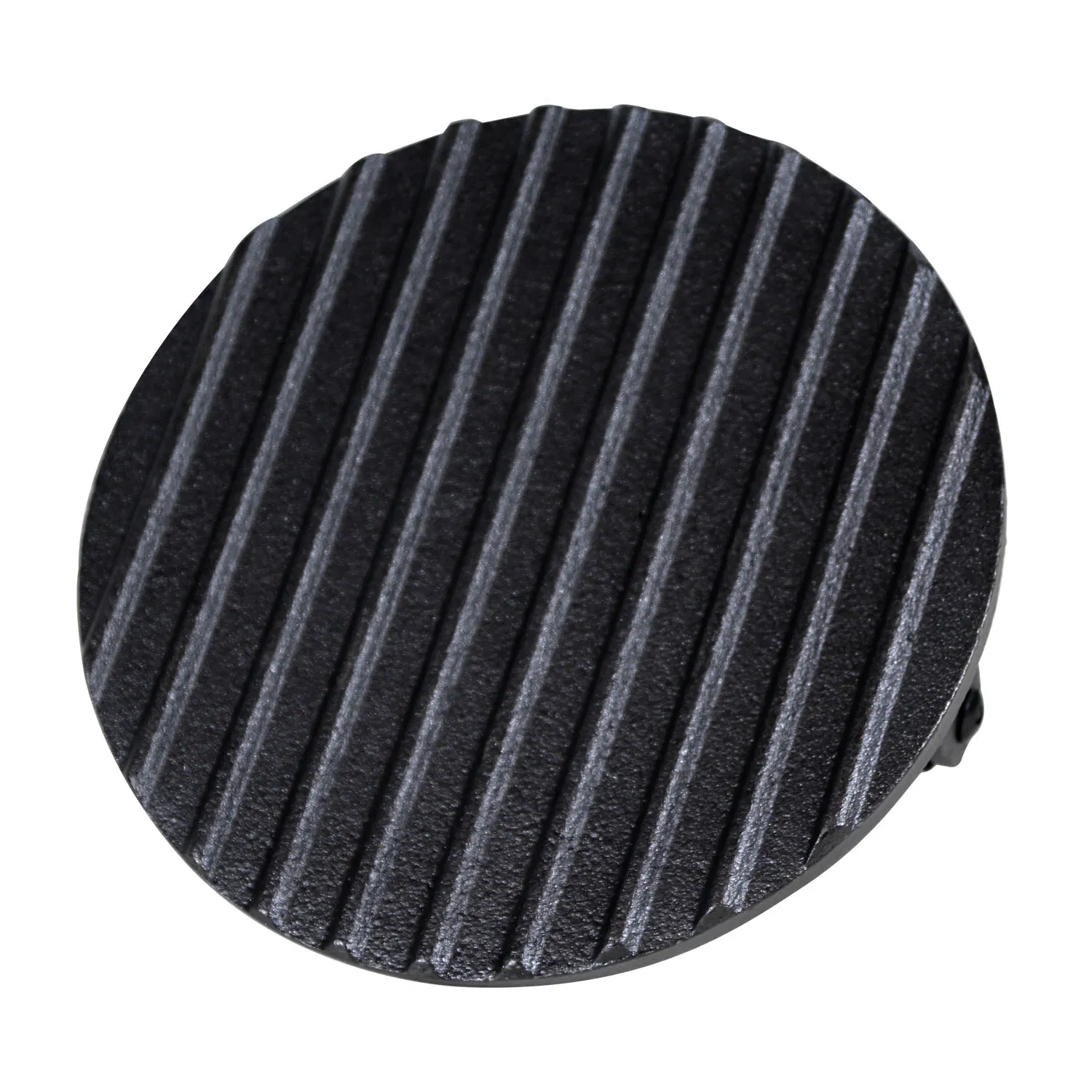 Round Cast Iron Grill Press - Perfect for Juicy Burgers and Flavorful Steaks