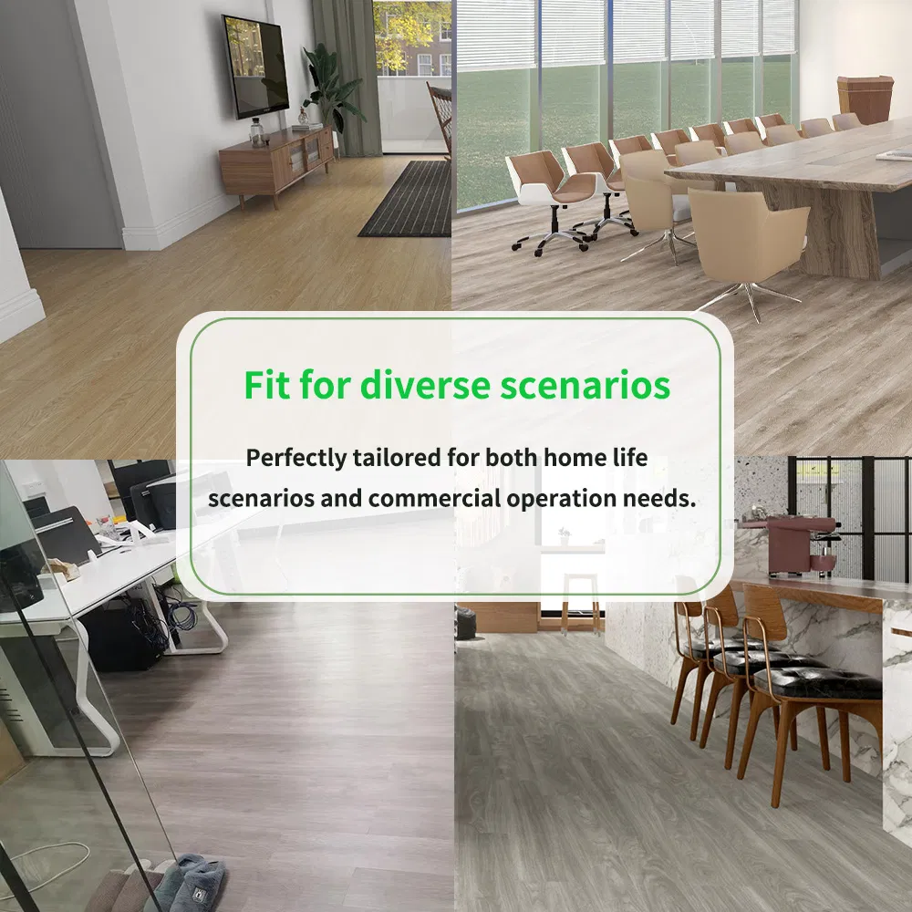 Водостойкий SPC ламинат 6мм, виниловые полы для гаража