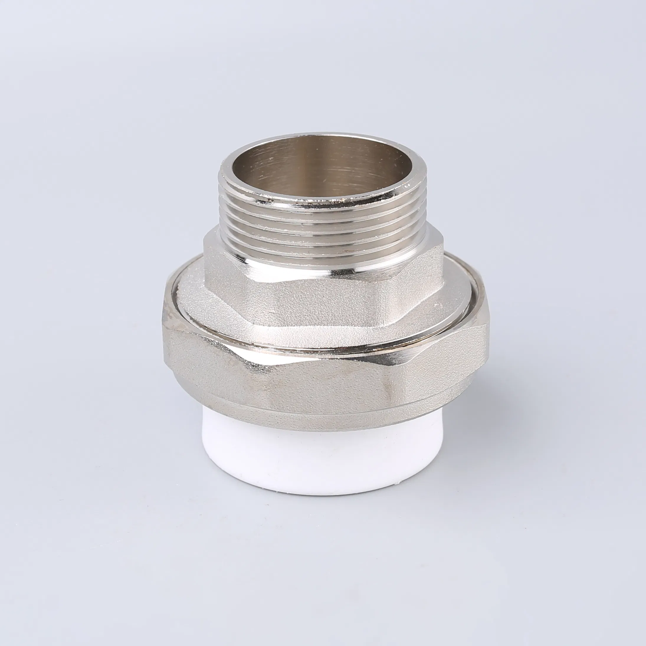 PPR Chrome Plated Brass Coupling Male Threads PPR Union Adapter Joint Socket Union Brass Female Threaded