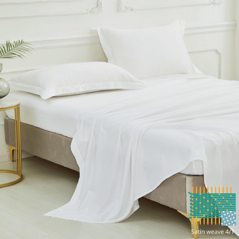 Wholesale Bed Linen T-250 White Percale Sheets & Pillowcase Sets Hotel Bedding