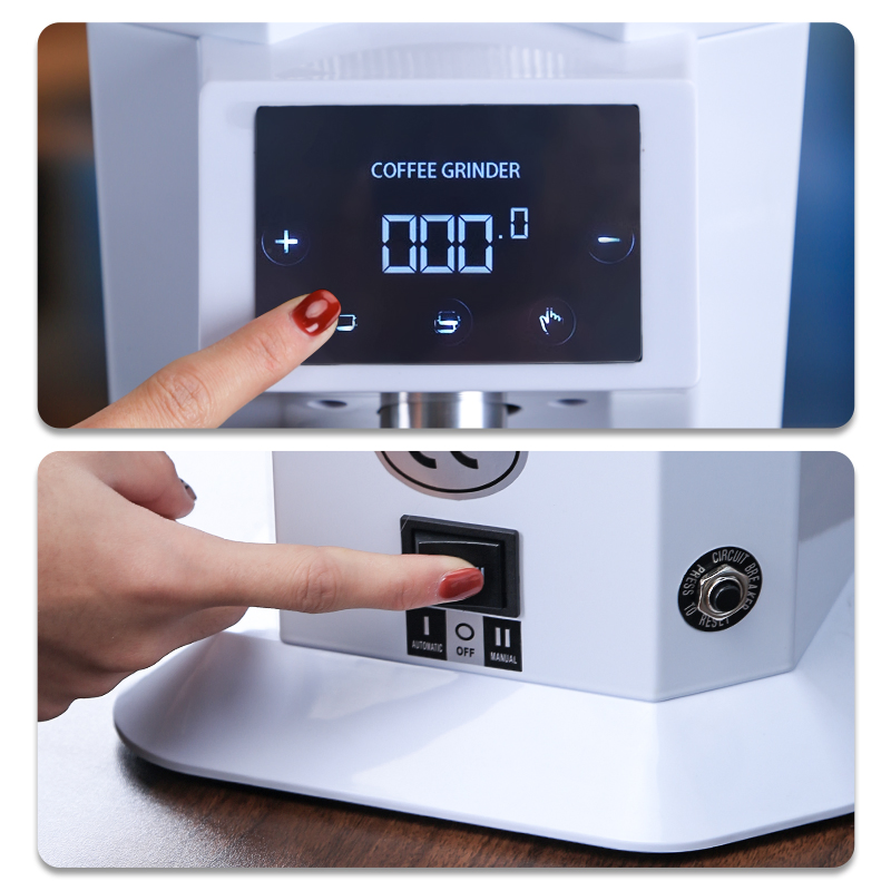 Professional Stainless Steel Electric Coffee Grinder for Precision Multi-Grind Settings