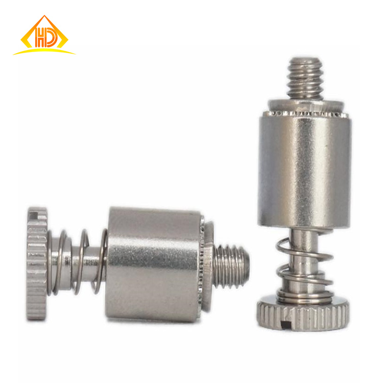 Винт панельный пружинный Captive, нержавеющая сталь