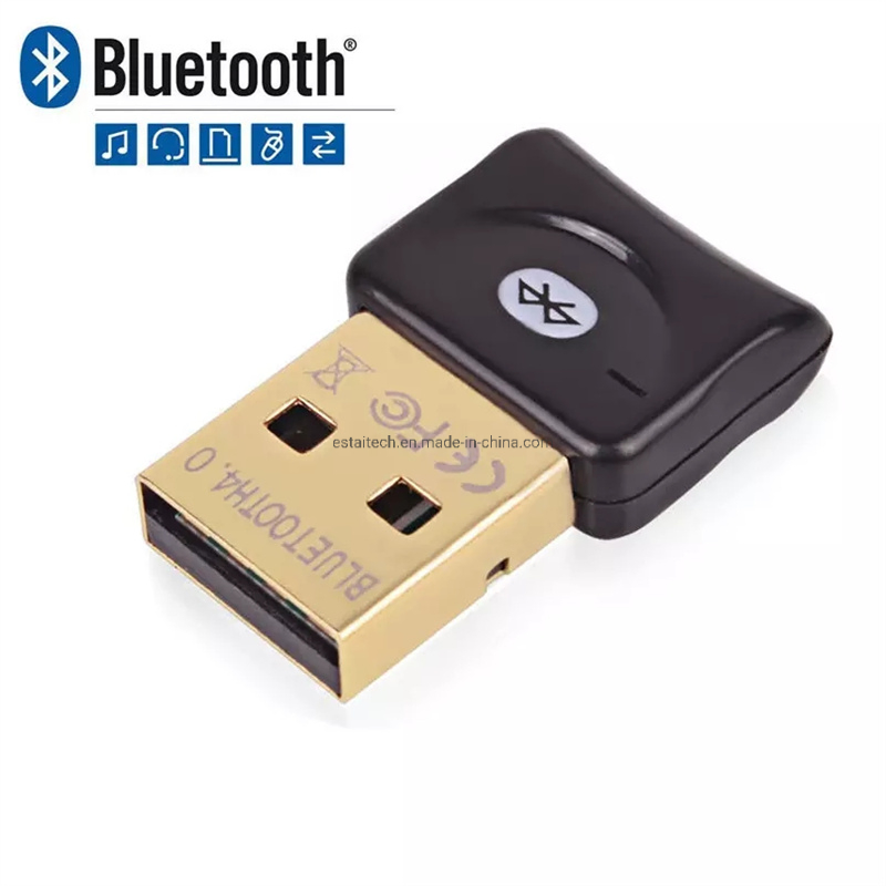 USB Wireless CSR4.0 Dongle Adapter Transmitter Wireless Receiver Audio for Mobile Phone Computer PC Laptop