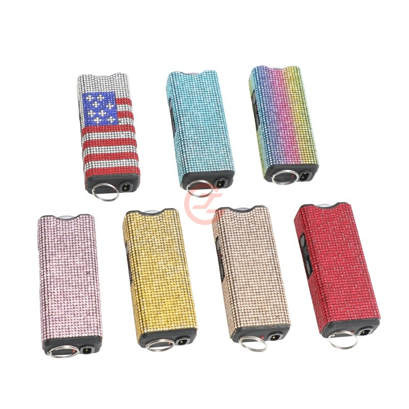 Mini Bling Cigarette Lighter Keychain
