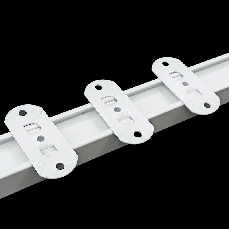 10PCS Metal Installation Code Accessories for Pleated Curtains; Side and Top Mounting Code Brackets for Roller Blinds