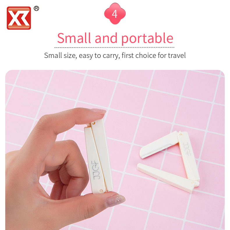 Precision Eyebrow Razors: Portable 3-Pack for Flawless Makeup