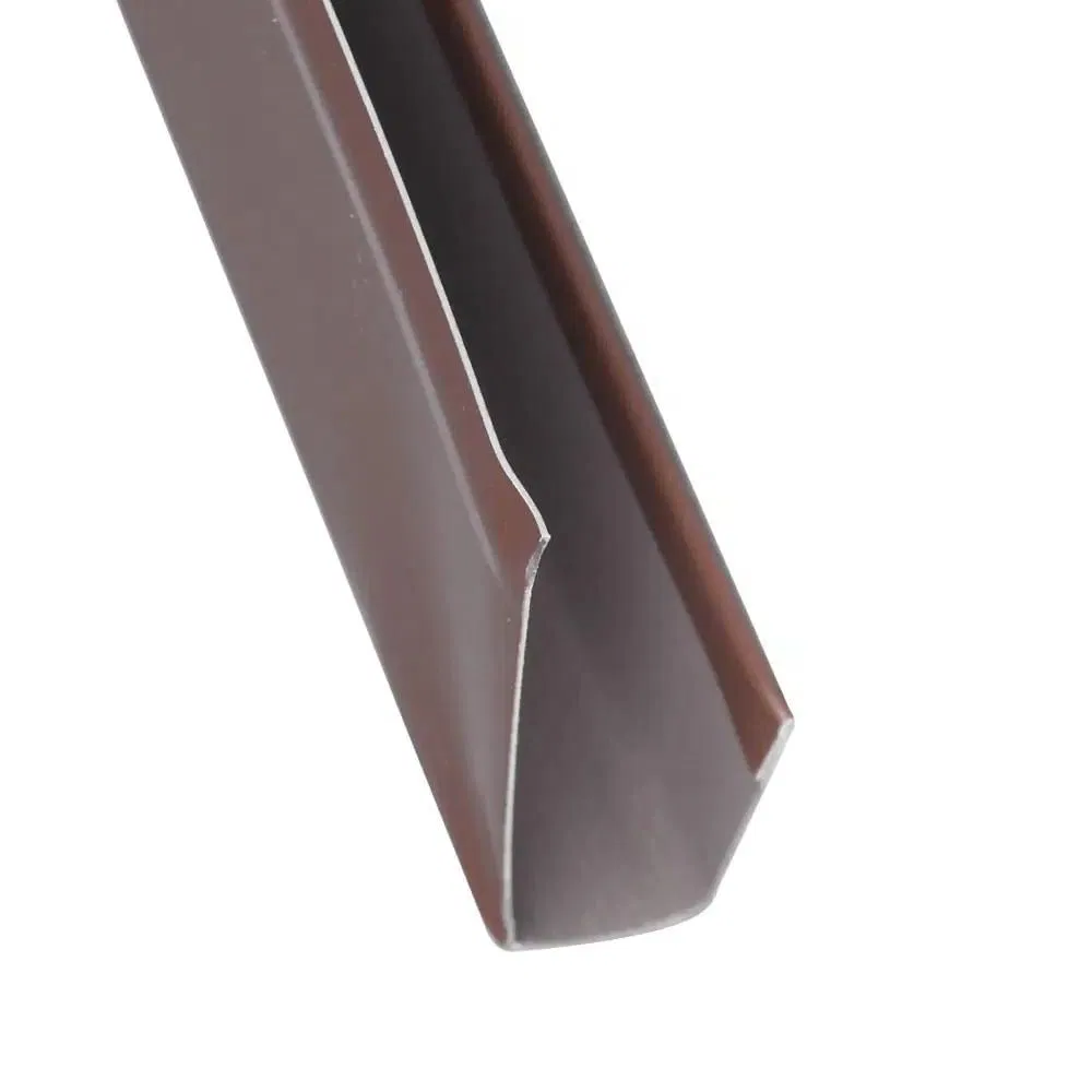 Cheap Price 1/2inch J-Channel 12' White Brown Black Color for Canada