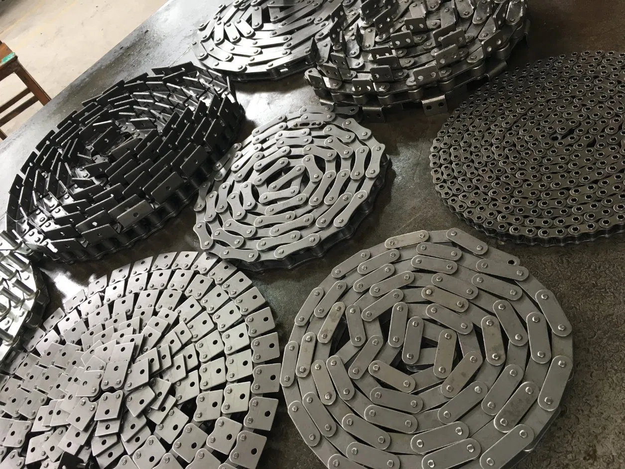 Factory Price Drive Roller Chain Short Pitch Nickel Plated Zinc Plated Carbon Steel Conveyor Chain a Series or B Seties