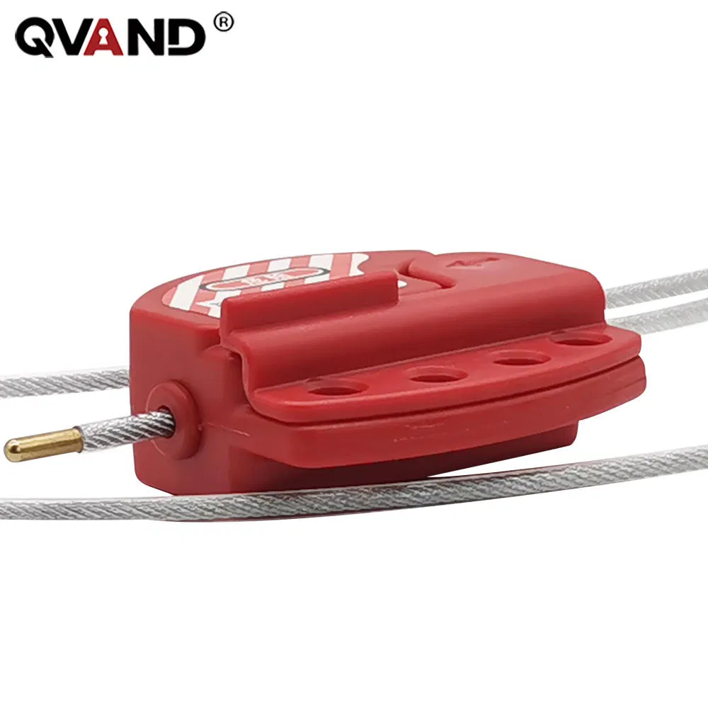 Heavy-Duty Adjustable Safety Valve Lockout Cable for Enhanced Security
