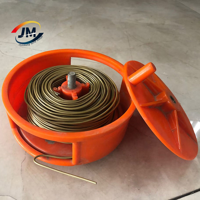 Plastic Aluminum Tie Wire Reel for Left and Right-Hand Use