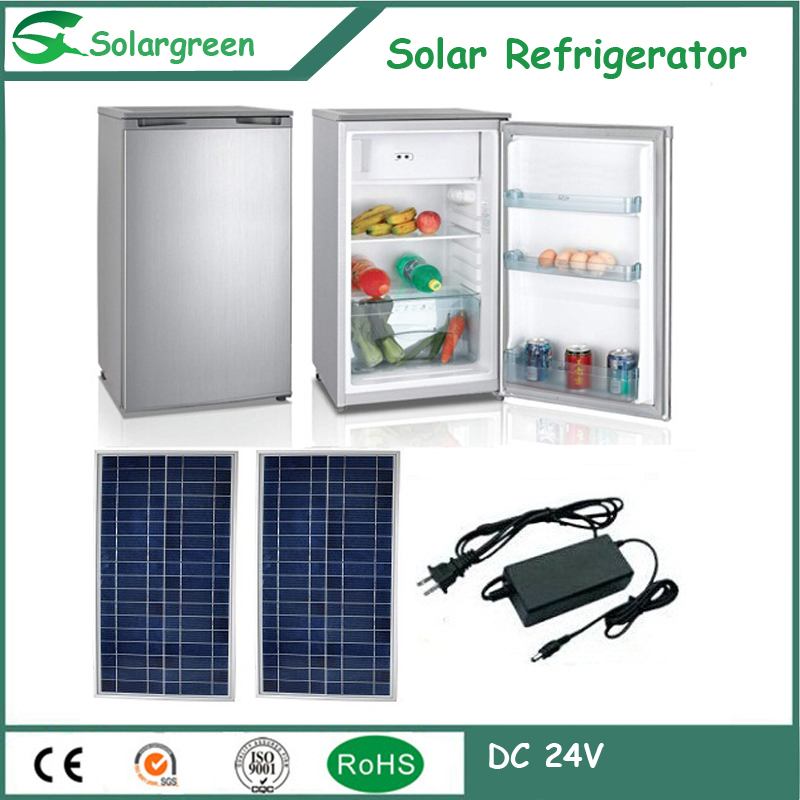 Home Use Defrost/Frost Free Mini Refrigerator Fridge with Solar