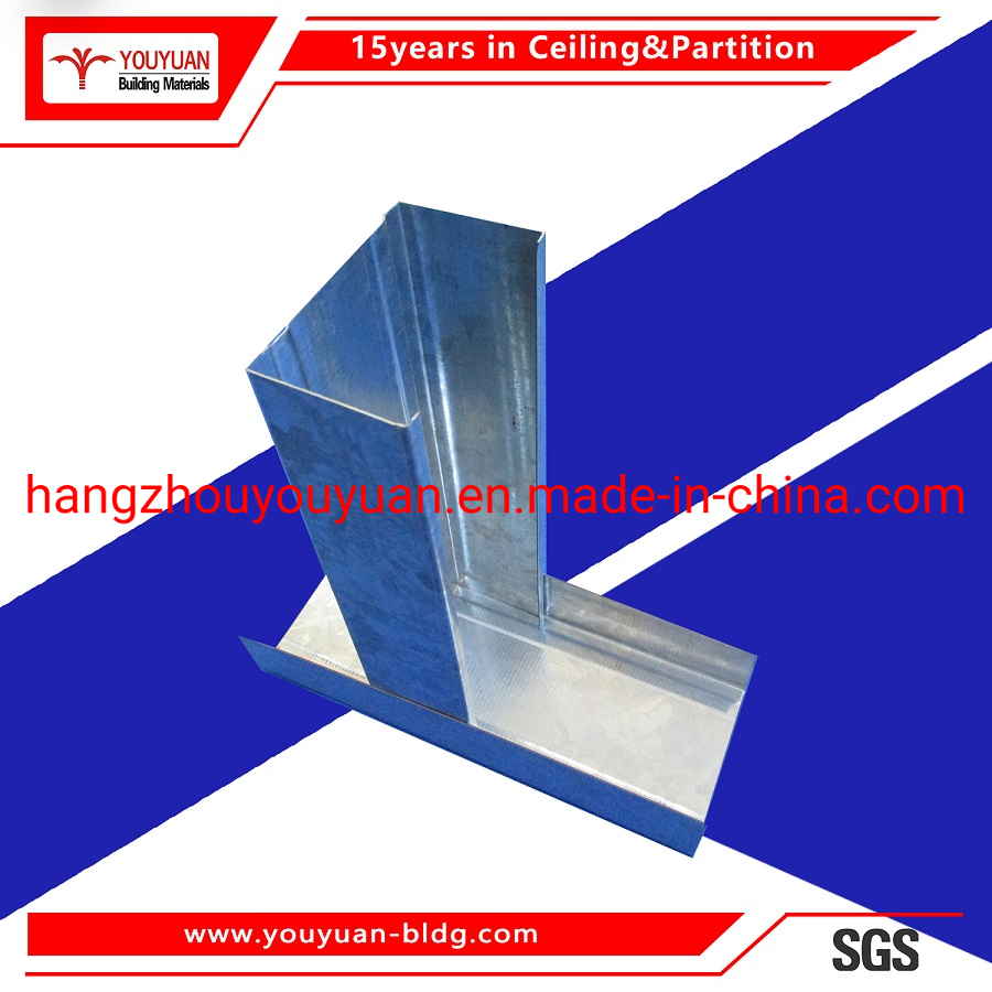 Galvanized Light Gauge Steel Ceiling Profile Drywall Extruded Metal Omega Profiles