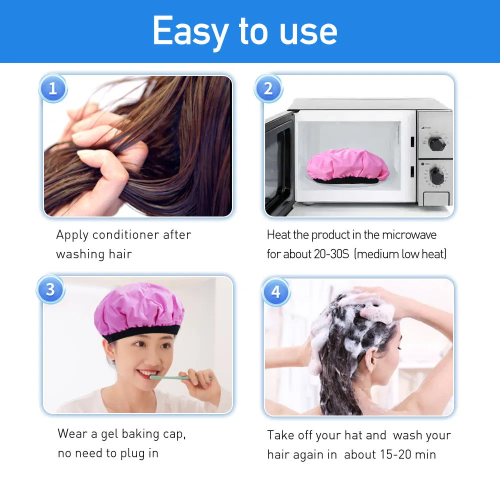 Natural Deep Conditioning Heat Gel Hat