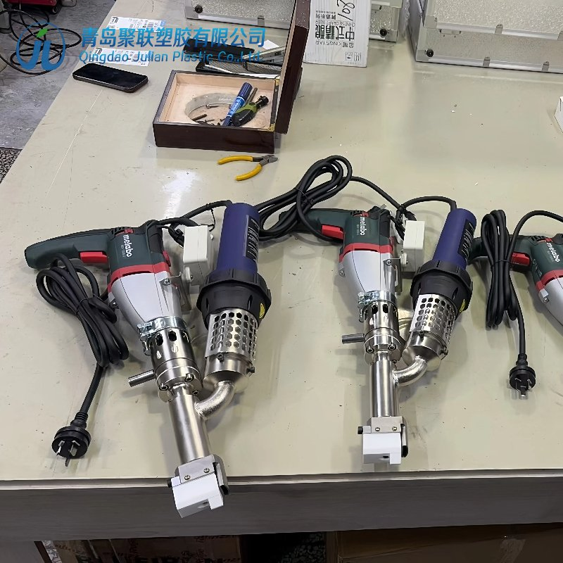 PE and PP Welding Rod with The Handheld Plastic Extrusion Welding Gun