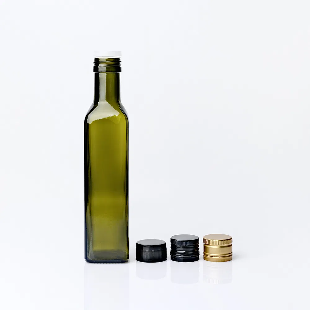 Free Sample 750ml 1000ml Glass Olive Oil Bottle for Aluminum Lid