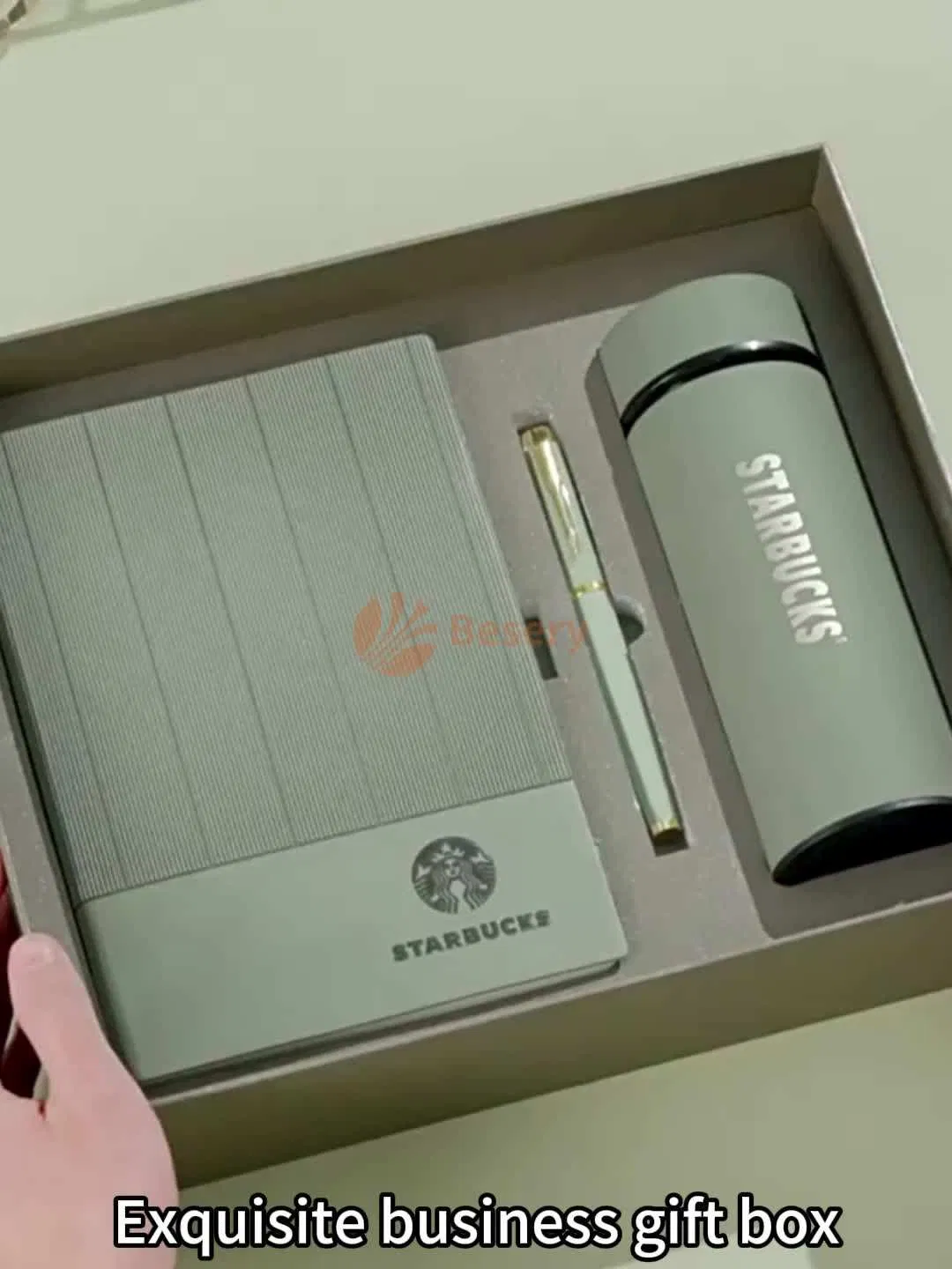 Promotional Items PU Notebook Planner Executive Corporate Business Stationary Gift Diary Custom Office A5 Withpen Gift Box Set