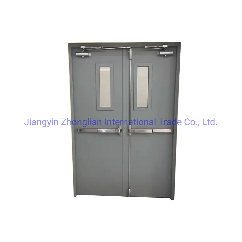 Steel Fire Rated Door with Escape Lock OEM Factory