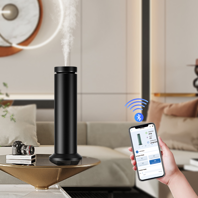 Newind Bluetooth Aluminum Alloy Scent Diffuser Machine 200ml for Home and Office